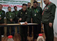 DPW KOMNAS PPLH PROVINSI BANTEN RESMI DILANTIK